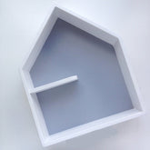 Mini-Cottage Kids Bedroom House Floating Organizer Shelve Decor - waseeh.com